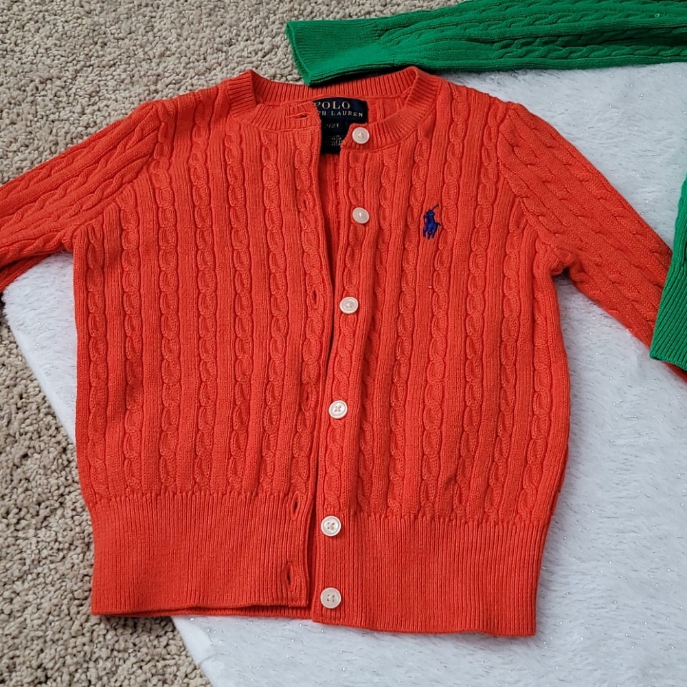 Ralph Lauren toddler cardigan size 2T